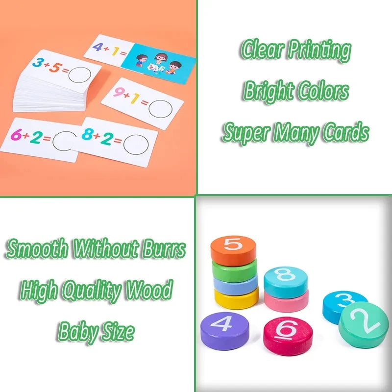 Montessori Math Card Matching Games