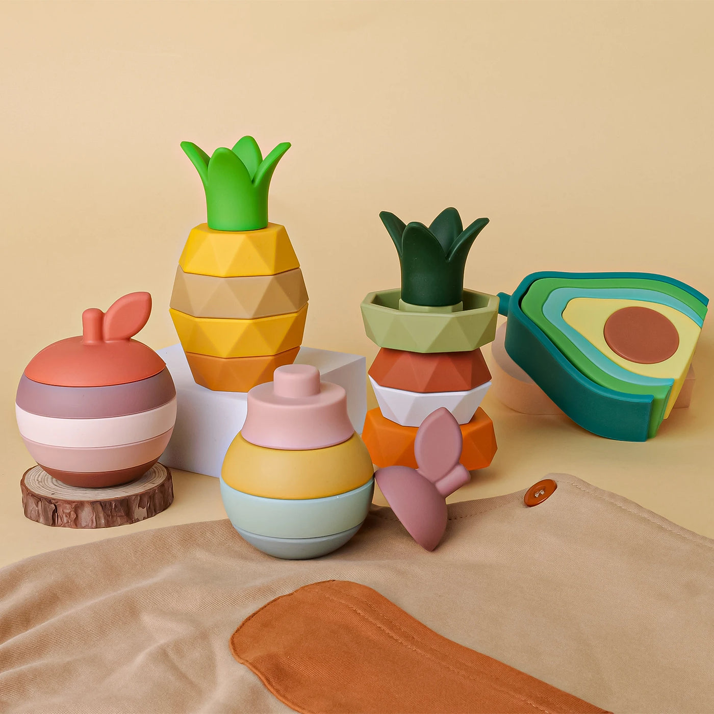 Montessori Fruit Stackers