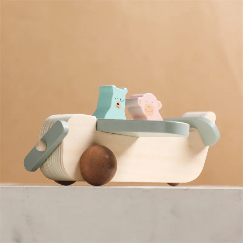 Skyward Wooden Airplane Blocks
