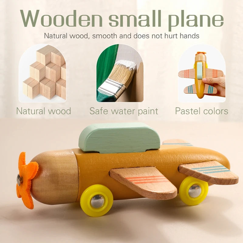 Skyward Wooden Airplane Blocks