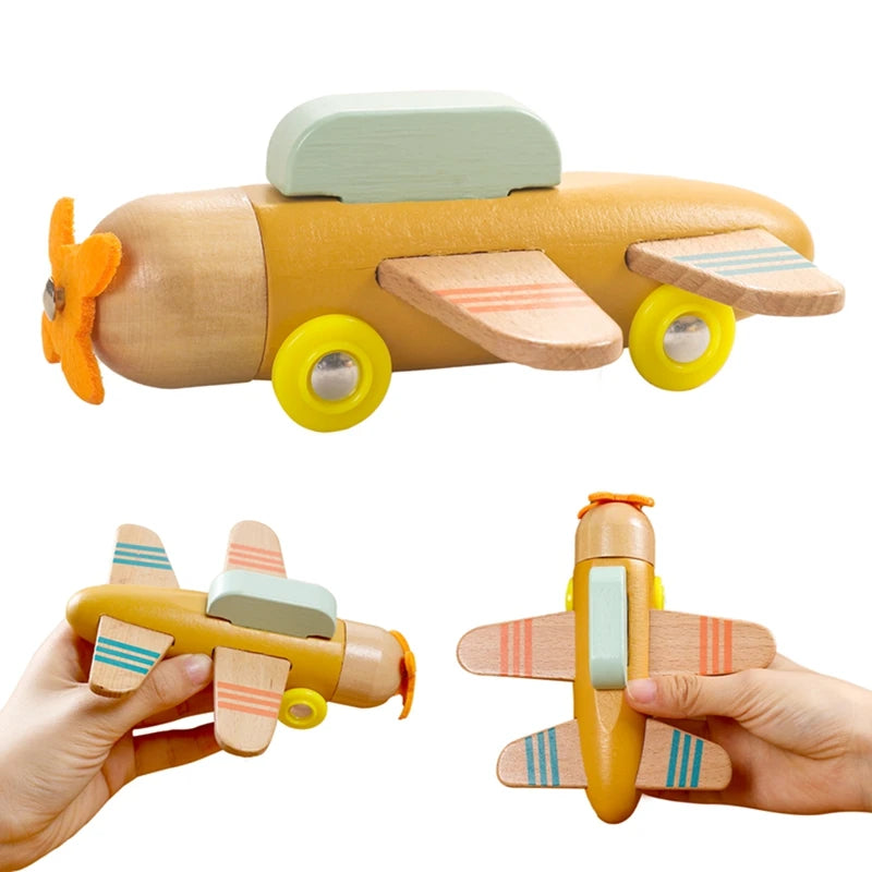 Skyward Wooden Airplane Blocks