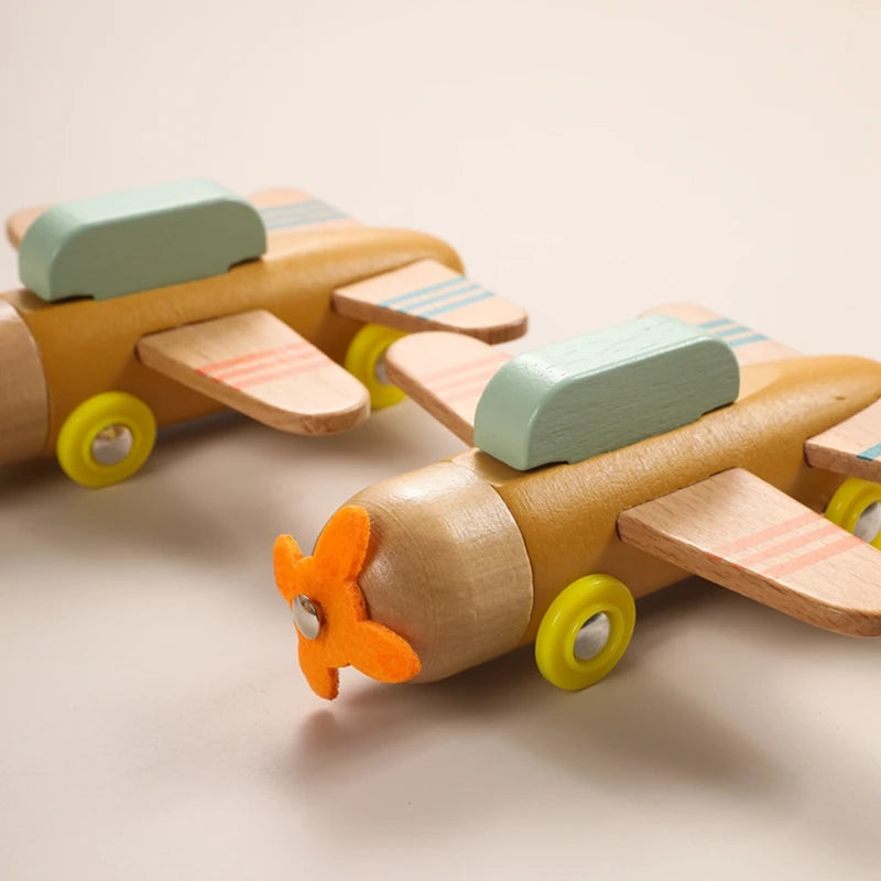 Skyward Wooden Airplane Blocks