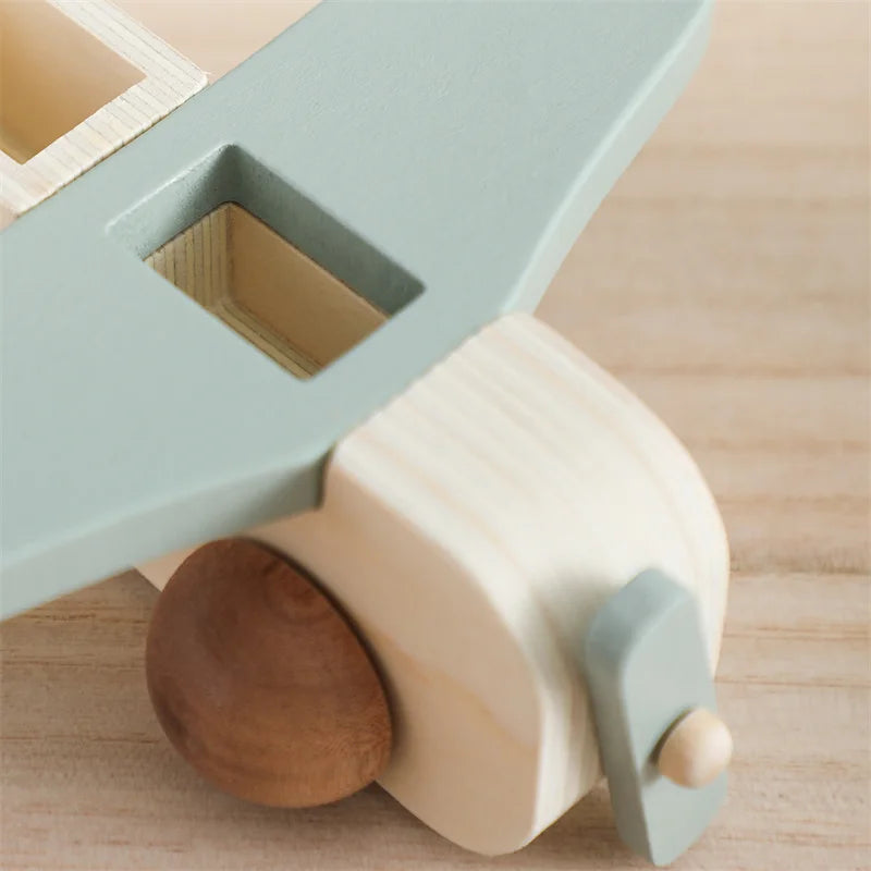 Skyward Wooden Airplane Blocks