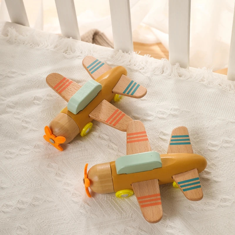 Skyward Wooden Airplane Blocks