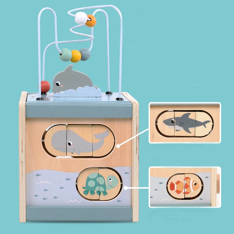 Activity Cube for Toddlers