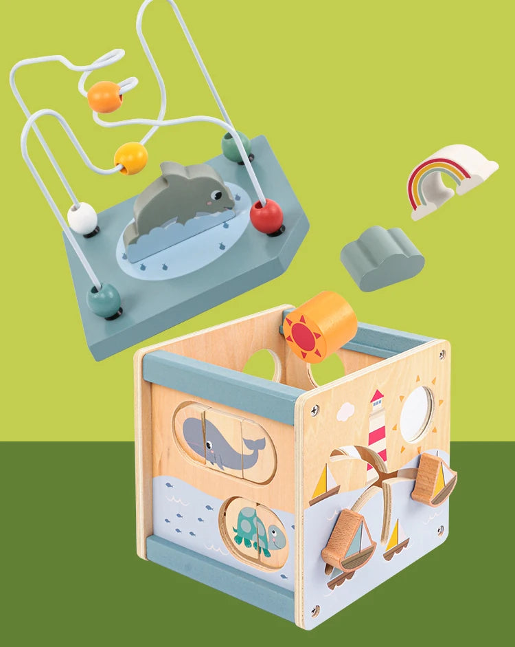 Activity Cube for Toddlers