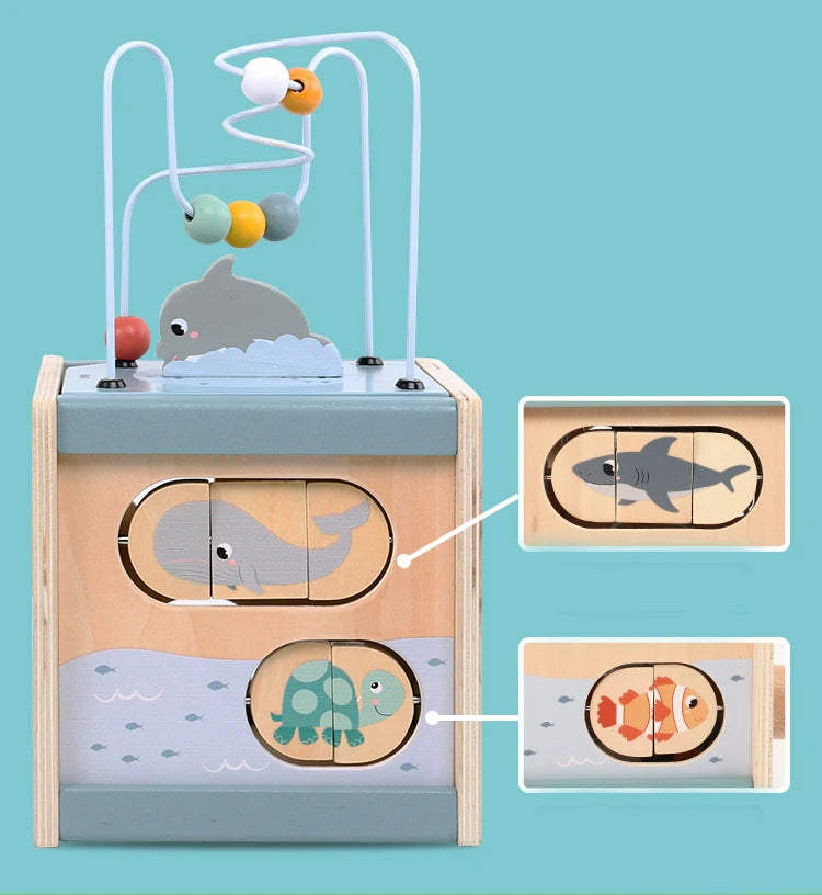 Activity Cube for Toddlers