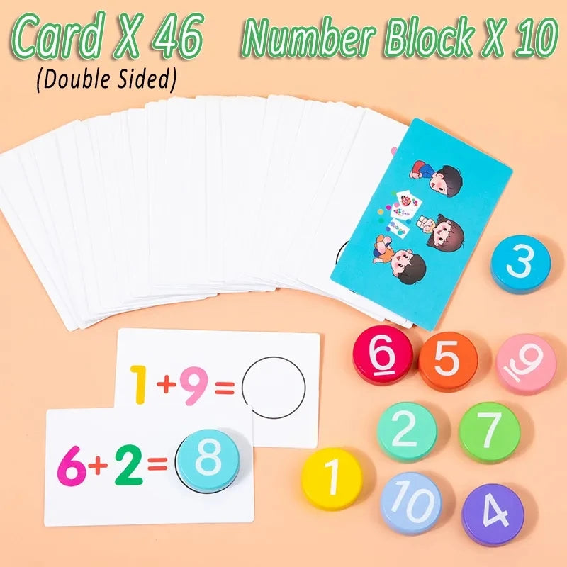 Montessori Math Card Matching Games