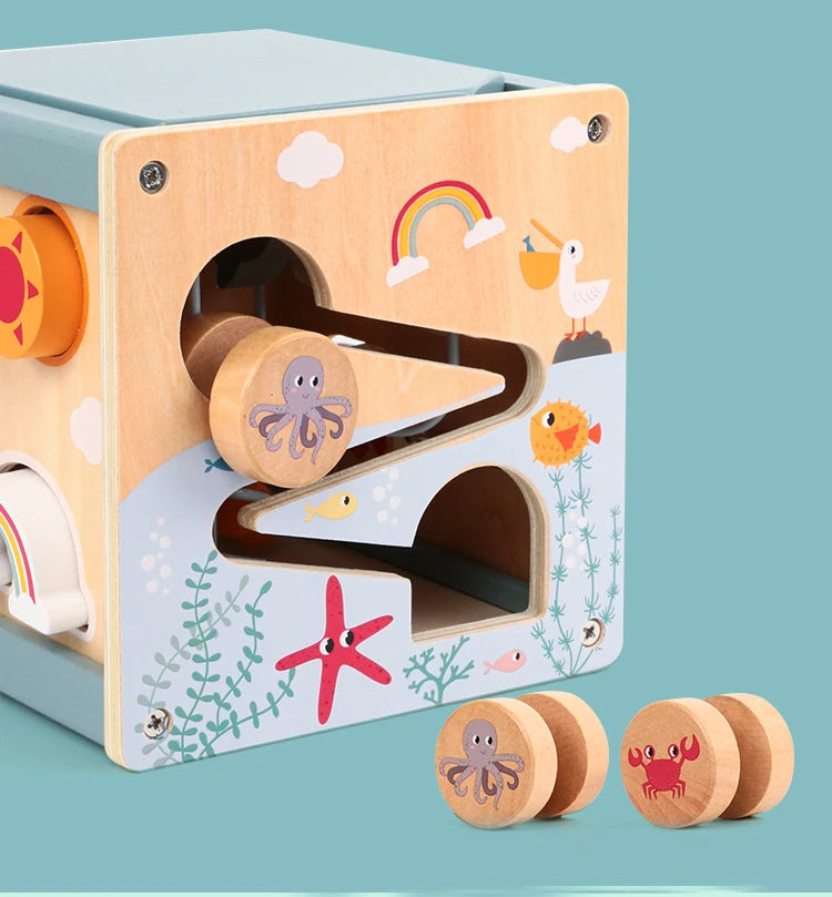 Activity Cube for Toddlers