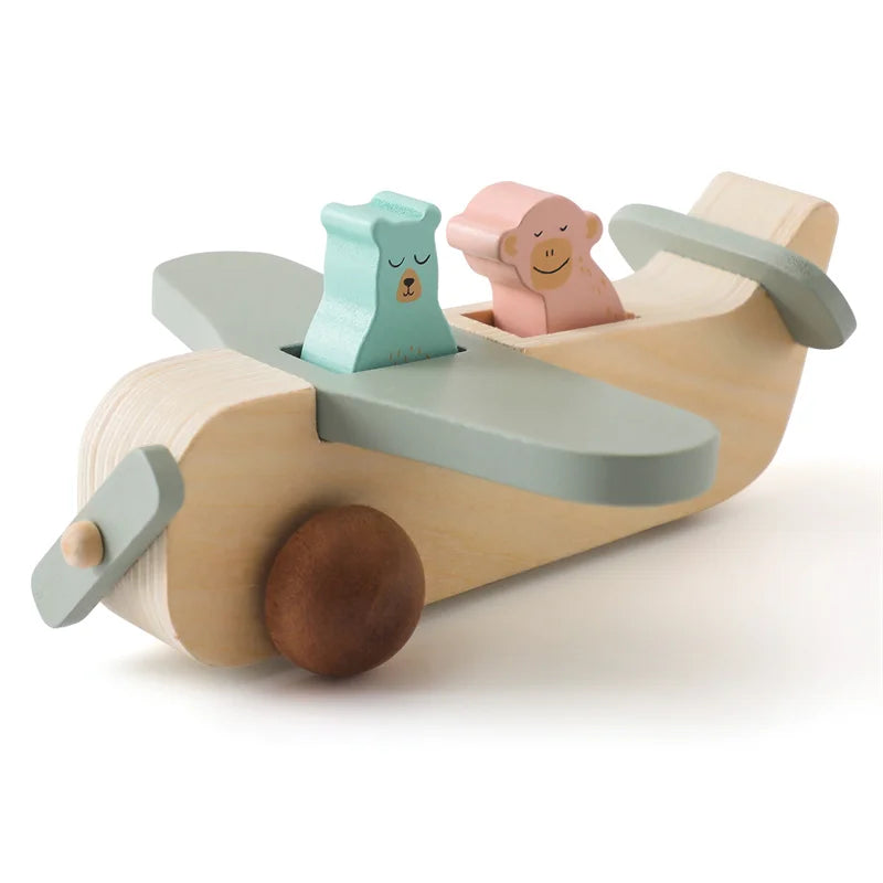 Skyward Wooden Airplane Blocks